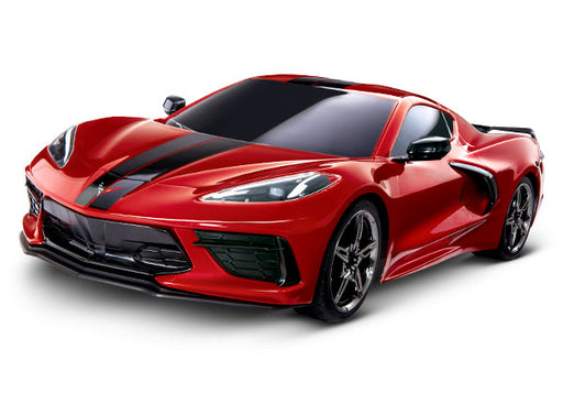 Traxxas 93054-4 4-Tec 3.0 Red C8 Corvette Stingray 1/10 Scale RTR AWD On Road Car