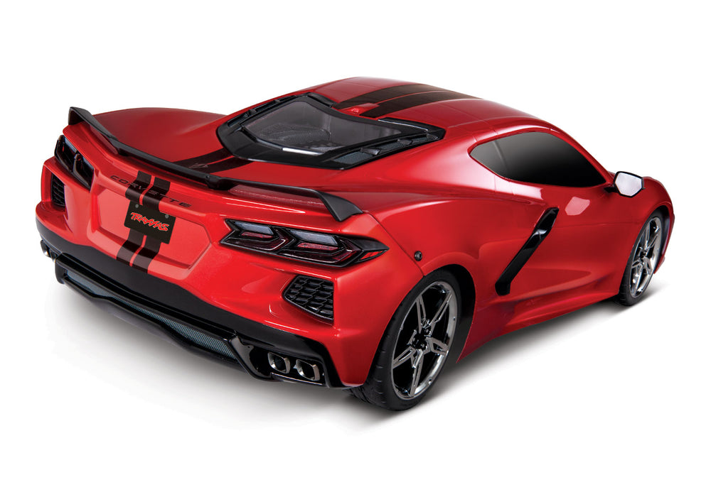 Traxxas 93054-4 4-Tec 3.0 Red C8 Corvette Stingray 1/10 Scale RTR AWD On Road Car