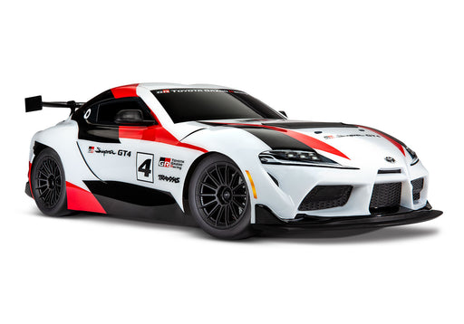 Traxxas 9340X White Supra GT4 Body for 4-Tec 3.0