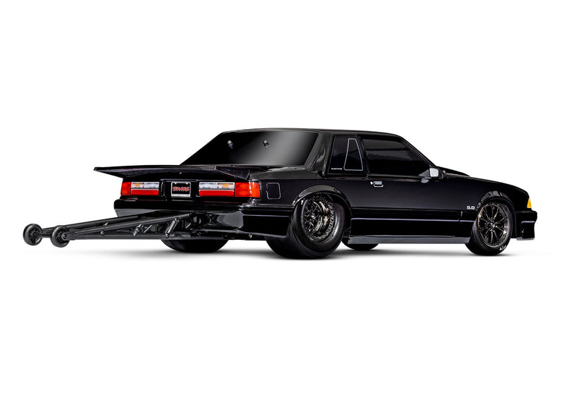 Traxxas 94046-4 Black Ford Mustang 5.0 1/10 Scale RTR Drag Slash
