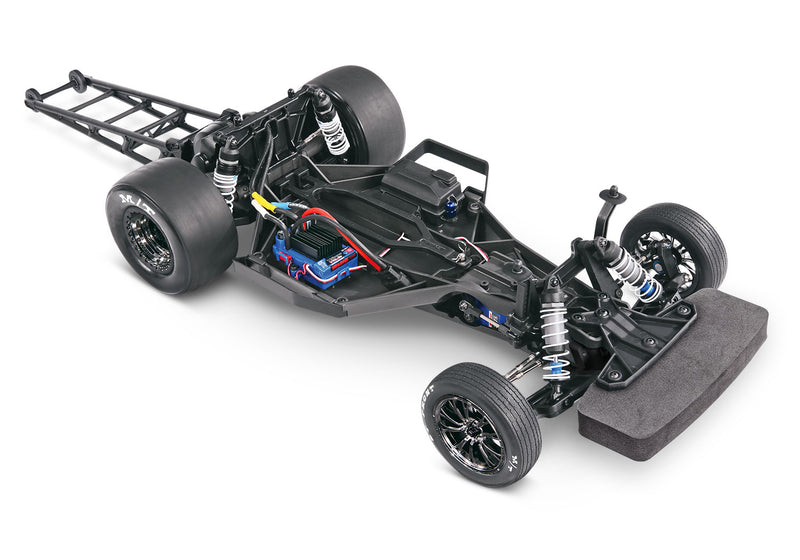 Traxxas 94046-4 Black Ford Mustang 5.0 1/10 Scale RTR Drag Slash