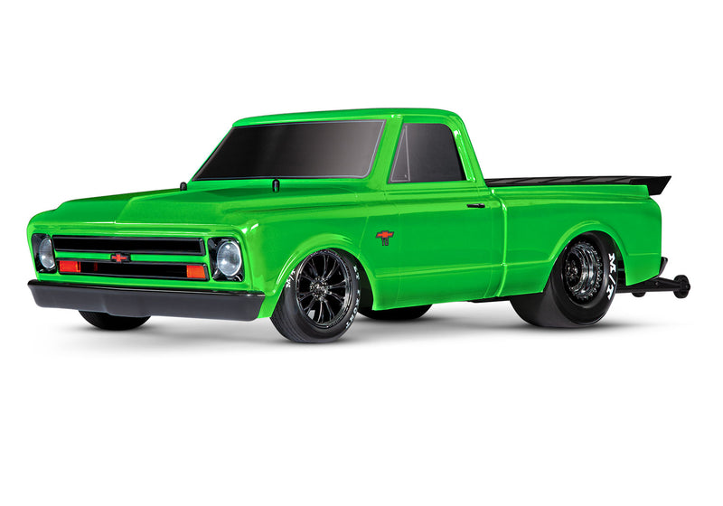 Traxxas 94076-4 Green Machine 1/10 Scale RTR Drag Slash