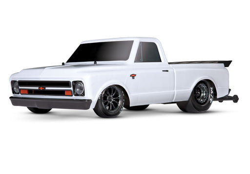 Traxxas 9411T Diamond White Chevrolet C10 Body for Drag Slash (Requires 9415)