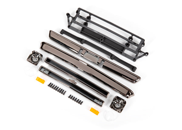 Traxxas 9415X Black Chrome Body Accessories for Drag Slash Chevrolet C10 Body