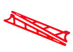 Traxxas 9462R Red Aluminum Wheelie Bar Side Plates for Drag Slash