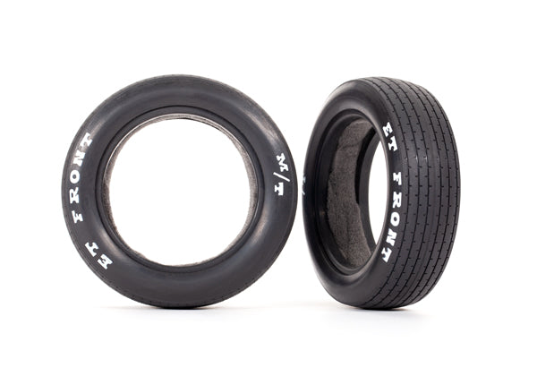 Traxxas 9470 Front Mickey Thompson Tires for Drag Slash 2 Pack
