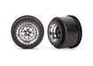 Traxxas 9473R Rear Chrome Weld Wheels for Drag Slash 2 Pack