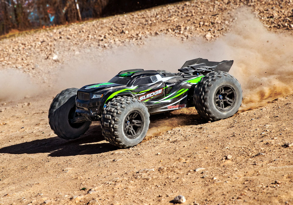 Traxxas 95076-4 Green Sledge™ 1/8 AWD 6s Brushless Electric Monster Truck