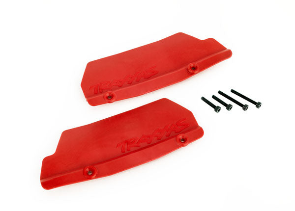 Traxxas 9519R Red Rear Left and Right Mud Guards for Sledge™