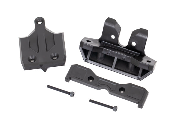 Traxxas 9536 Rear Skidplate, Bumper and Tie Bar Mount for Sledge™