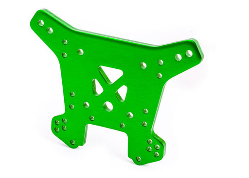Traxxas 9538G Green Aluminum Rear Shock Tower for Sledge™