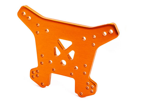 Traxxas 9538T Orange Aluminum Rear Shock Tower for Sledge™