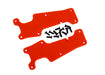 Traxxas 9633R Red Front Left and Right Suspension Arm Covers for Sledge™