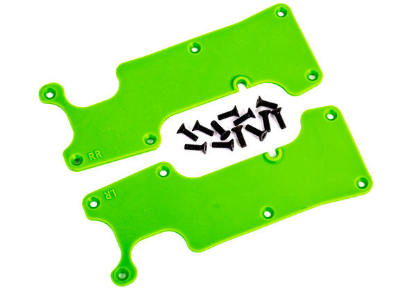 Traxxas 9634G Green Rear Left and Right Suspension Arm Covers for Sledge™