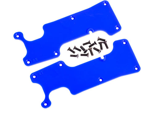 Traxxas 9634X Blue Rear Left and Right Suspension Arm Covers for Sledge™