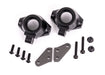 Traxxas 9637A Dark Titanium Aluminum Left and Right Steering Blocks for Sledge™