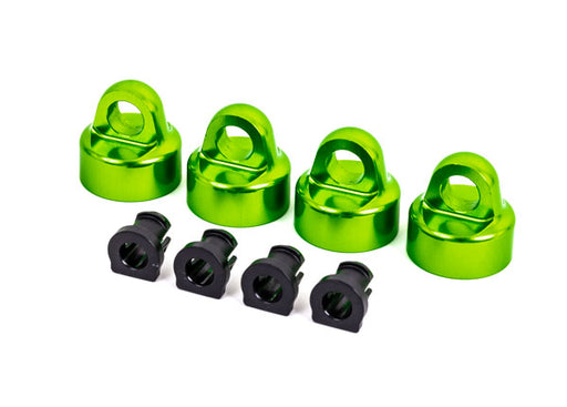 Traxxas 9664G Green Aluminum GT-MAXX® Shock Caps for Sledge™