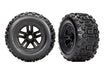 Traxxas 9672 Sledgehammer® Tires on Black 3.8 Wheels for Sledge™ 1 Pair