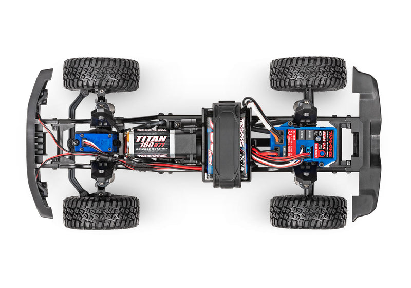 Traxxas 97074-1 Blue 1/18 TRX-4m Scale and Trail Crawler with Ford Bronco Body