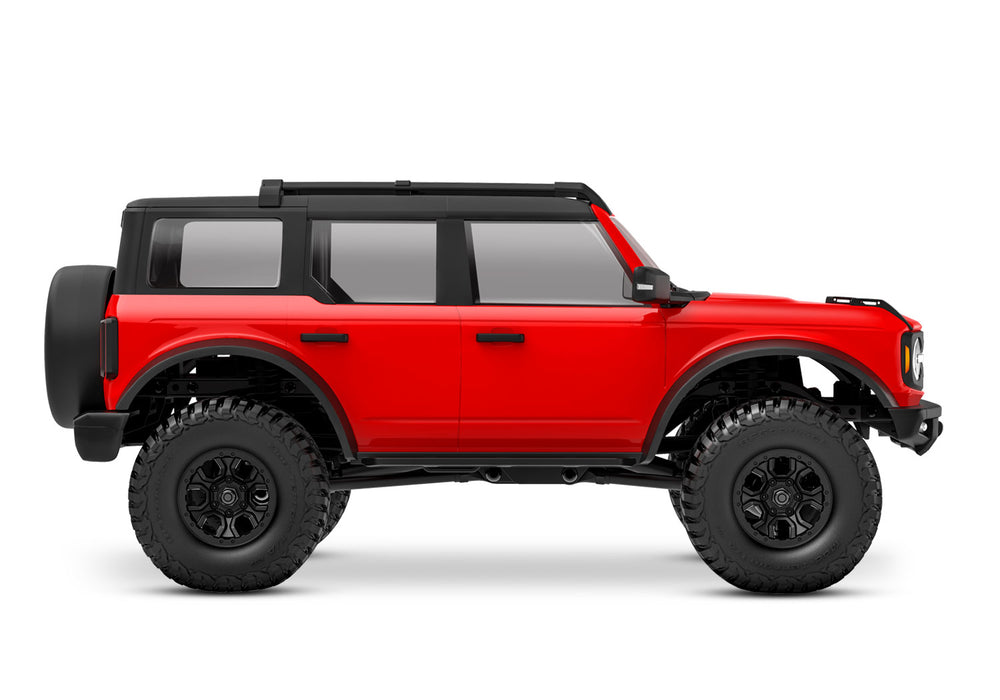 Traxxas 97074-1 Red 1/18 TRX-4m Scale and Trail Crawler with Ford Bronco Body