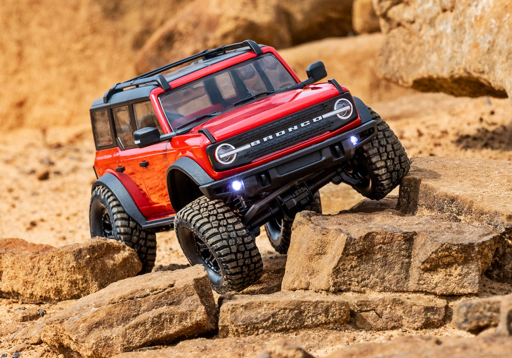 Traxxas 97074-1 Red 1/18 TRX-4m Scale and Trail Crawler with Ford Bronco Body