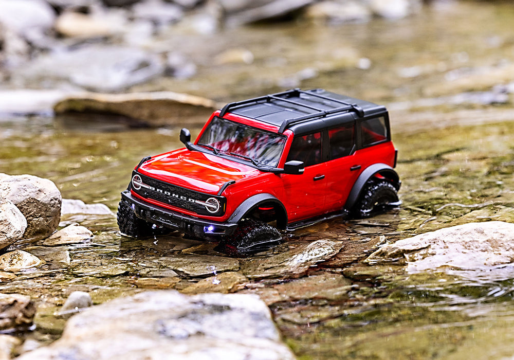 Traxxas 97074-1 Red 1/18 TRX-4m Scale and Trail Crawler with Ford Bronco Body