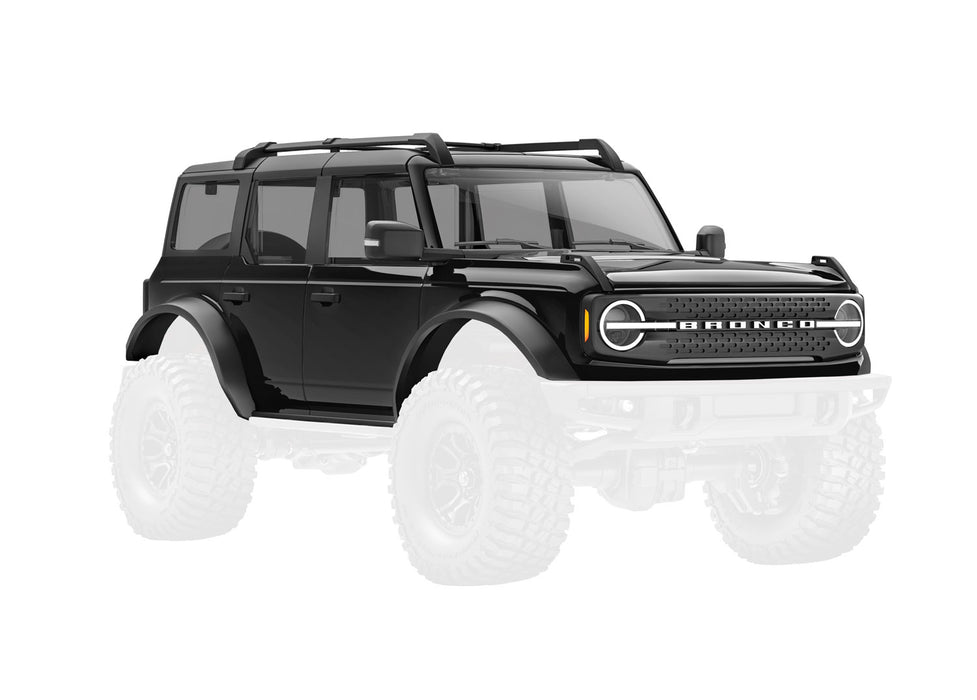 Traxxas 9711 Black Ford Bronco Body for TRX-4M with Clipless Mounting