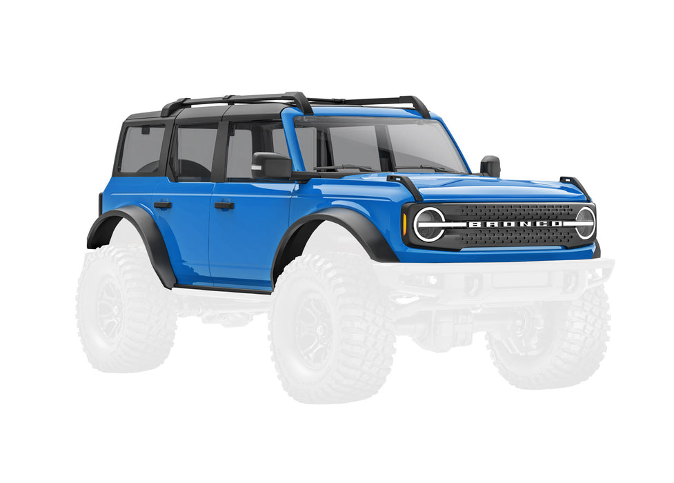 Traxxas 9711 Blue Ford Bronco Body for TRX-4M with Clipless Mounting