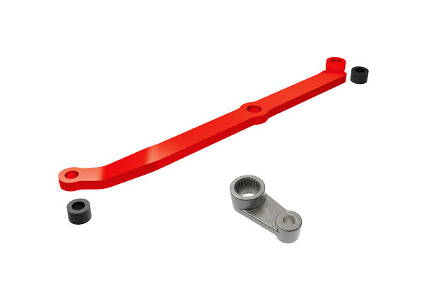 Traxxas 9748 Red Aluminum Steering Link for TRX-4M
