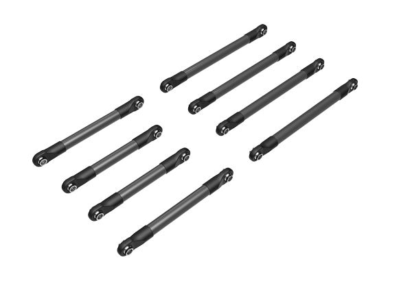 Traxxas 9749 Gray Aluminum Suspension Link Set for TRX-4M
