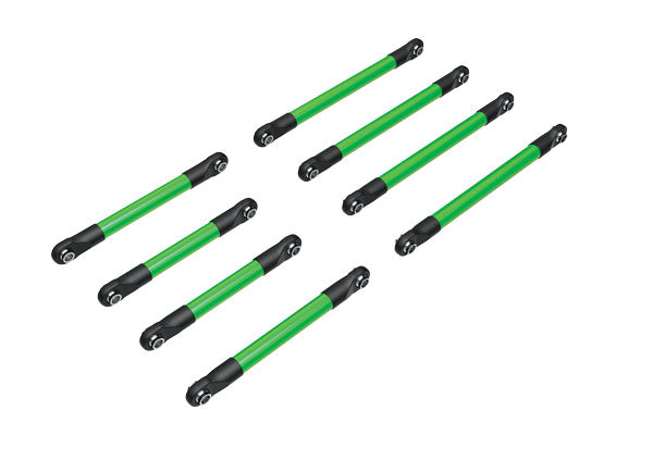 Traxxas 9749 Green Aluminum Suspension Link Set for TRX-4M