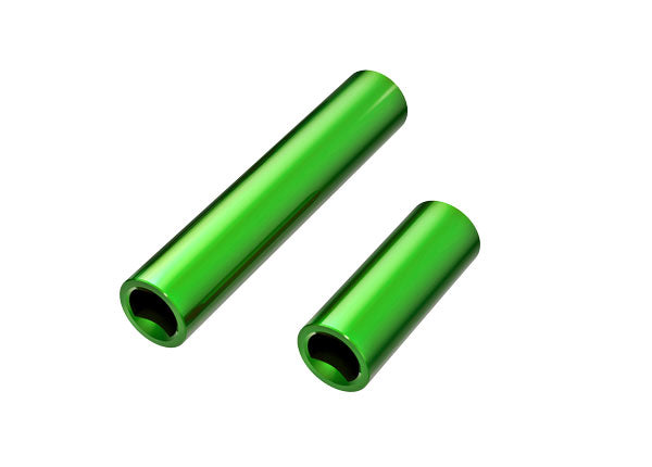 Traxxas 9752 Green Aluminum Front and Rear Female Center Driveshafts for TRX-4M