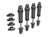 Traxxas 9764 Gray Aluminum GTM Shocks for TRX-4M (Does not include springs) Set of 4