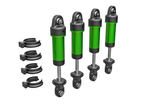 Traxxas 9764 Green Aluminum GTM Shocks for TRX-4M (Does not include springs) Set of 4