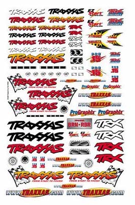 Traxxas 9950 Team Traxxas Decals