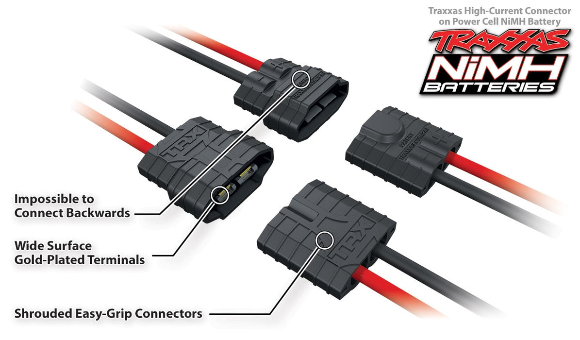 Traxxas 2960X 7 Cell 8.4V 5000mAh Power Cell Flat NiMh Battery