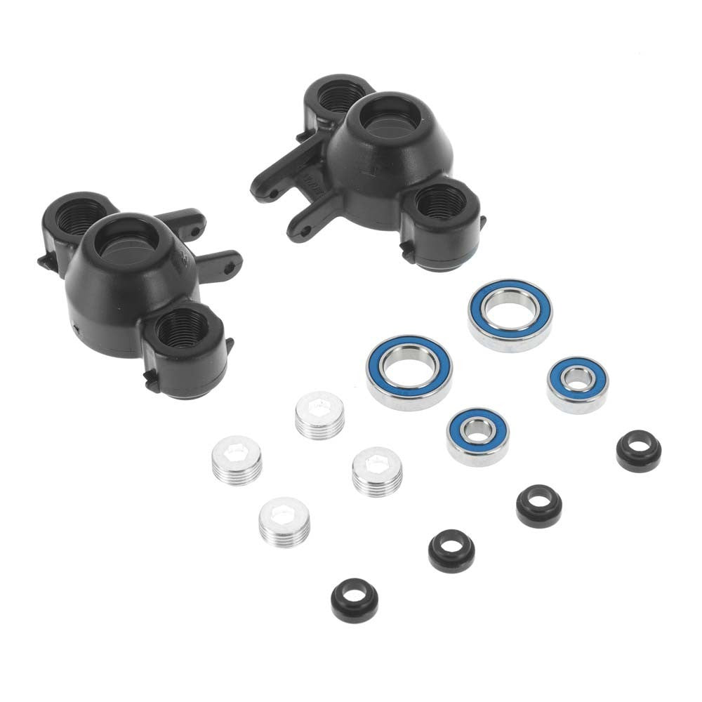 RPM 80582 Rpm Axle Carrier Over Sized Bearings Black for Revo ERevo a — White Rose Hobbies