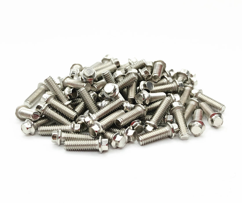 Treal Hobby (B07GPJ7NLD) Silver Scale Hex Hardware M2.5x8 50 Pack