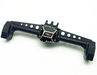 Treal Hobby B07K83863Z Black Rear Axle Housing with Black Diff Cover SCX10iii