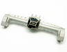 Treal Hobby B07KLT93BW Clear Rear Axle Housing with Black Diff Cover SCX10iii