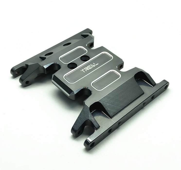 Treal Hobby (X0023D9P4P) Gray Aluminum Center Skid Plate for SCX10ii