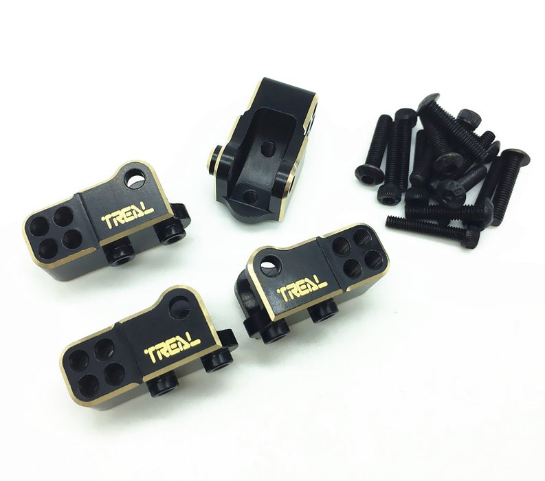 Treal Hobby (X002CL870B) Black Brass Link Mounts for Element Enduro