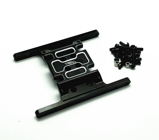 Treal Hobby (X002JSQR63) Black Aluminum Skid Plate for Element Enduro