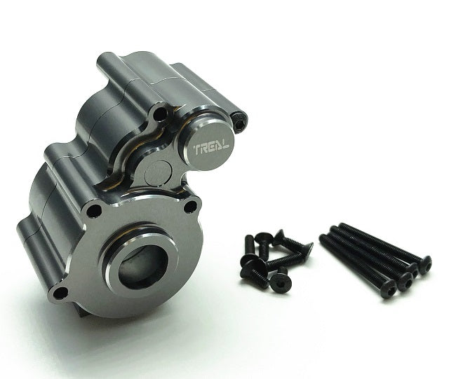 Treal Hobby (X002JSQR6N) Gray Aluminum Gear Box for Element Enduro
