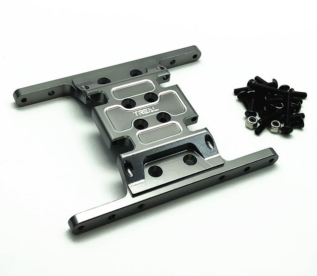 Treal Hobby (X002JTADD5) Gray Aluminum Skid Plate for Element Enduro