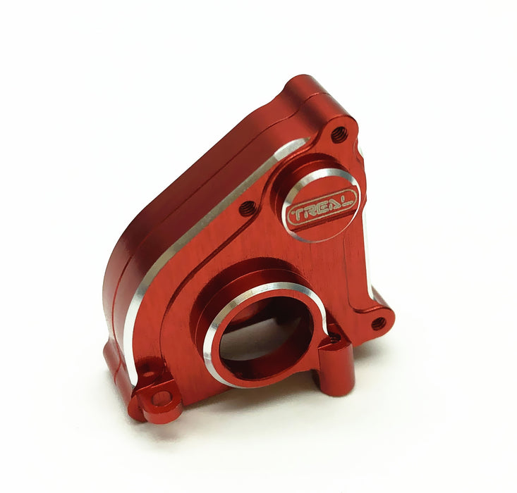 Treal Hobby (X002MDL4NB) Red Aluminum Transmission Case for SCX24