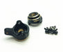 Treal Hobby (X002MHU5DR) Black Brass Front Steering Knuckles for SCX24
