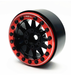 Treal Hobby (X002P1EOW1) 1.9" Alloy Beadlock Wheels Black with Red Ring (4 Pack)