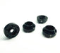 Treal Hobby (X002Q4LP49) Black Aluminum 12mm 6-Bolt Hex Hub with 9mm Offset 4 Pack
