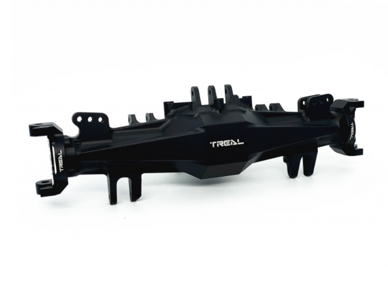 Treal Hobby X002RHRA67 Black Aluminum Front Axle Housing for LMT